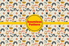 Abstract Boho Shape Seamless Pattern and Digital Paper Desig Product Image 5