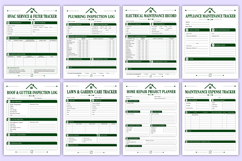 2027 Home Maintenance Log | Home Care Product Image 5