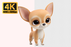 Cute Puppy Transparent PNG Product Image 1