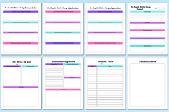 2026 Bible &amp; Devotional Planner Canva template Product Image 6