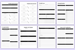 Spiritual Manifestation Planner | Goals Canva Kdp Product Image 6
