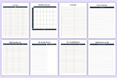 Bible Devotion Planner | Prayer &amp; Study Templates Product Image 6