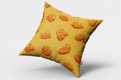 Chicken Nugget Seamless Pattern and Digital Paper Product Image 6