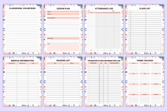 2026 Teacher Planner Bundle Canva Template Product Image 6