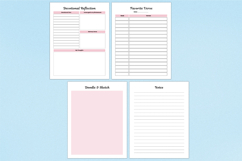 2026 Bible &amp; Devotional Planner For Canva Templates Product Image 6