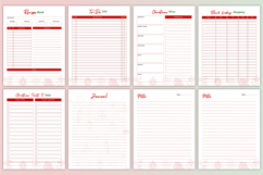 Christmas Memory Journal Canva Template Product Image 6