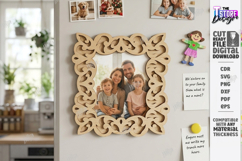 Fridge Magnet Frame Laser Cut Bundle | Magnetic Photo Frame Product Image 8