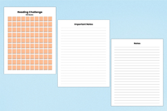 Editable 2026 Reading Journal For Canva Templates Product Image 6