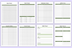 Self Care Journal | Mind &amp; Wellness Canva Kdp Product Image 6