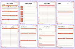 2026 Christian Life Journal Canva Template Product Image 6