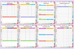 2026 Academic Workbook for Kids Canva Templates Product Image 6