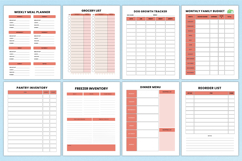 2026 ADHD Planner Canva Template Product Image 6