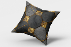 Stone and Gold Seamless Pattern and Digital Paper Design Product Image 6