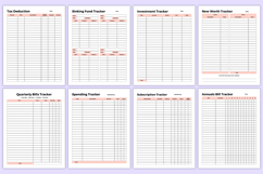 Ultimate 2026 Budget Sheets Bundle Canva Template Product Image 6