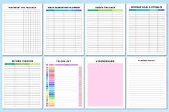 2026 Online Success Organizer Canva Templates Product Image 6