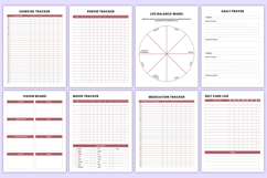 2026-27 Self Care Journal Canva Templates Product Image 6