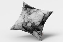 Black and White Alcohol Ink Seamless Pattern Product Image 6