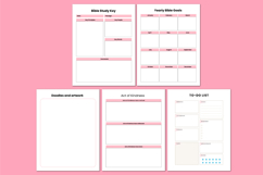 2026 Faith &amp; Scripture Study Journal Canva templates Product Image 6