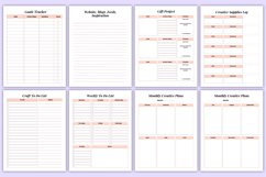 Craft Seller Business Organizer | Handmade Shop Planner Product Image 6