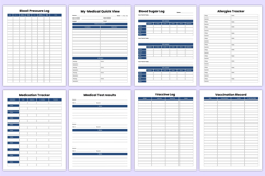 2026 Medical Workbook Canva Template Product Image 6