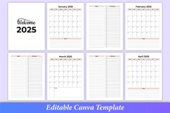Editable 5 Years Monthly Planner 2024-2028 Canva Product Image 6