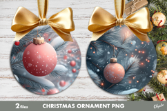 Whimsical Christmas Ornament, Magic Ornament PNG Product Image 1
