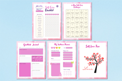 2026 Self Love Workbook For Canva KDP Interior Product Image 6