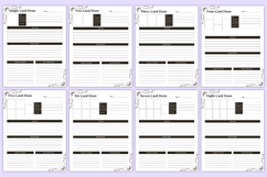 2026 Witchcraft &amp; Tarot Workbook Canva Kdp Templates Product Image 6