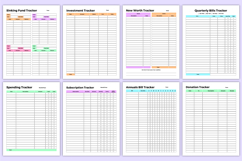 2026 Financial Management Tracker Canva Templates Product Image 6