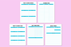 20262027 ADHD Cleaning Workbook Canva templates Product Image 6