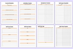 2026 Therapy Journal Bundle Canva Template Product Image 6