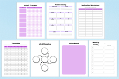 2026 Life Coaching Planner For Canva Templates Product Image 6