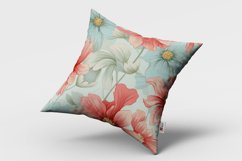 Pastel Flowers Seamless Pattern and Digital Paper. Product Image 6