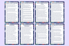 1000 AI Business &amp; Marketing Prompts Canva Template Product Image 6