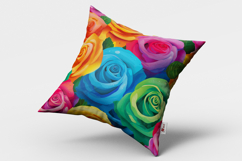 Colorful Roses Seamless Pattern and Digital Paper Background Product Image 6