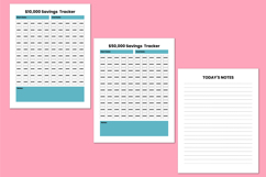 2026 Budget &amp; Savings Journal Canva templates Product Image 6