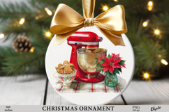 Christmas Ornament PNG, Christmas Kitchen Mixer PNG Product Image 1