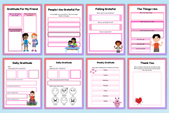 2026 Gratitude Journal For Kids Canva Interior Product Image 6