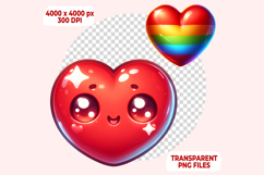 Heart Clipart PNG Bundle Product Image 6