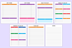 2026 ADHD Brain Dump Bundle Canva Template Product Image 6