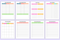 Student Academic Workbook | Study Planner, Homework Tracker Product Image 6