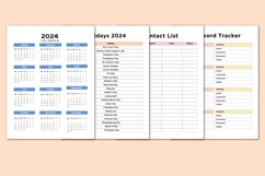 Editable 2024 Student Planner For Canva Product Image 6
