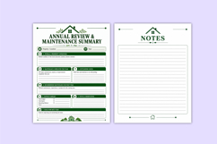 2027 Home Maintenance Log | Home Care Product Image 6
