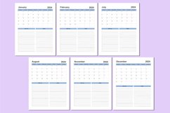 Editable 2024 Girl Boss Planner For Canva Product Image 6