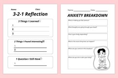 Anxiety &amp; Depression Journal Canva Interior Product Image 6