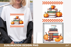 Book Sublimation PNG. Fall Book Sublimation PNG Product Image 1