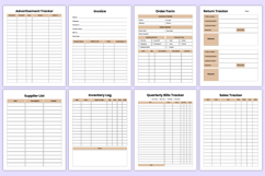 2026 Side Hustle Workbook Canva Template Product Image 6
