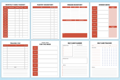 Editable 2026 Adult ADHD Planner For Canva Templates Product Image 6