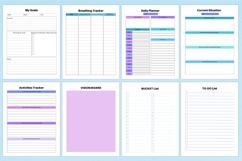 2026 Depression Workbook For Canva KDP Interior Product Image 6