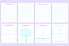 2026 Baby Memory Book Bundle Canva Template Product Image 6
